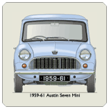 Austin Seven Mini Deluxe 1959-61 Coaster 2